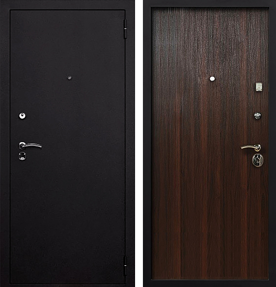 Дверь ЛД-277 светло-коричневый ламинат