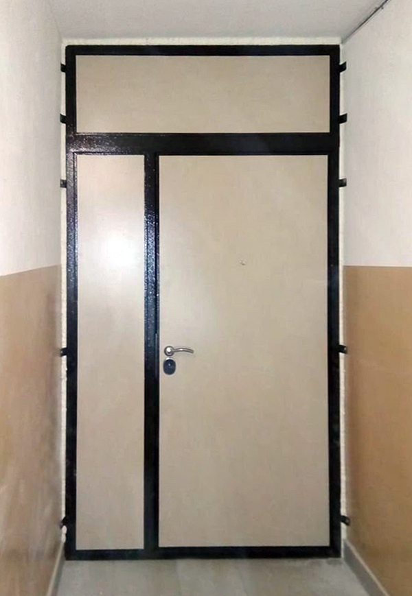 Тамбурная дверь экокожа ЛД-431